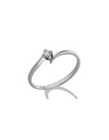 Anneau Gemoro Femme in Or blanc Diamante 0.05 Ct SS622BIA05 - SS622BIA05
